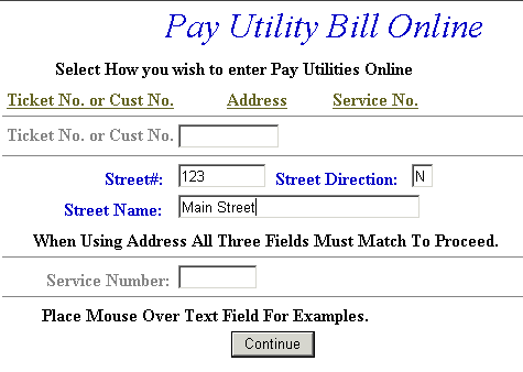 Receipt example