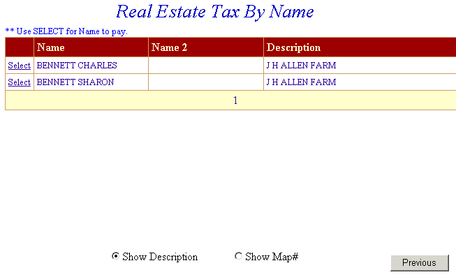 Select name example